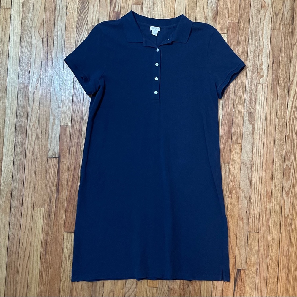 J CREW Navy Polo Dress